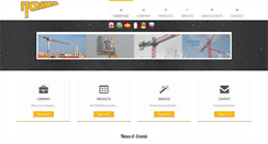 Desktop Screenshot of itcranes.com